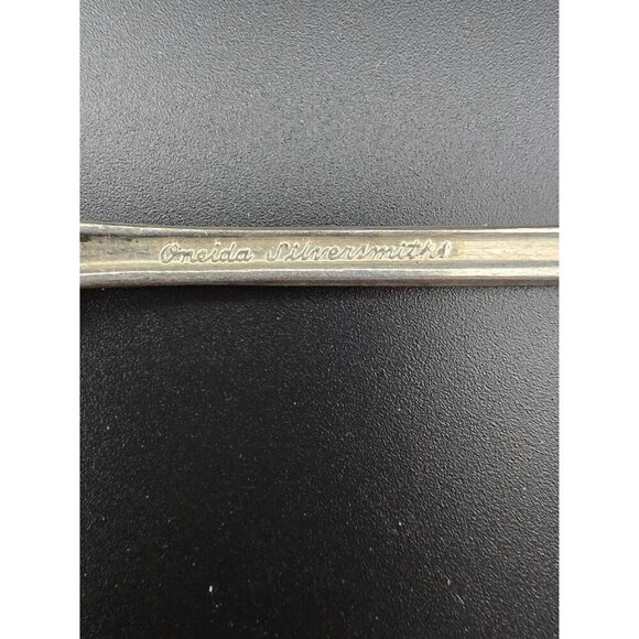 Vintage Set of 2 Cocktail Forks Oneida Silversmiths 6" - Picture 6 of 7